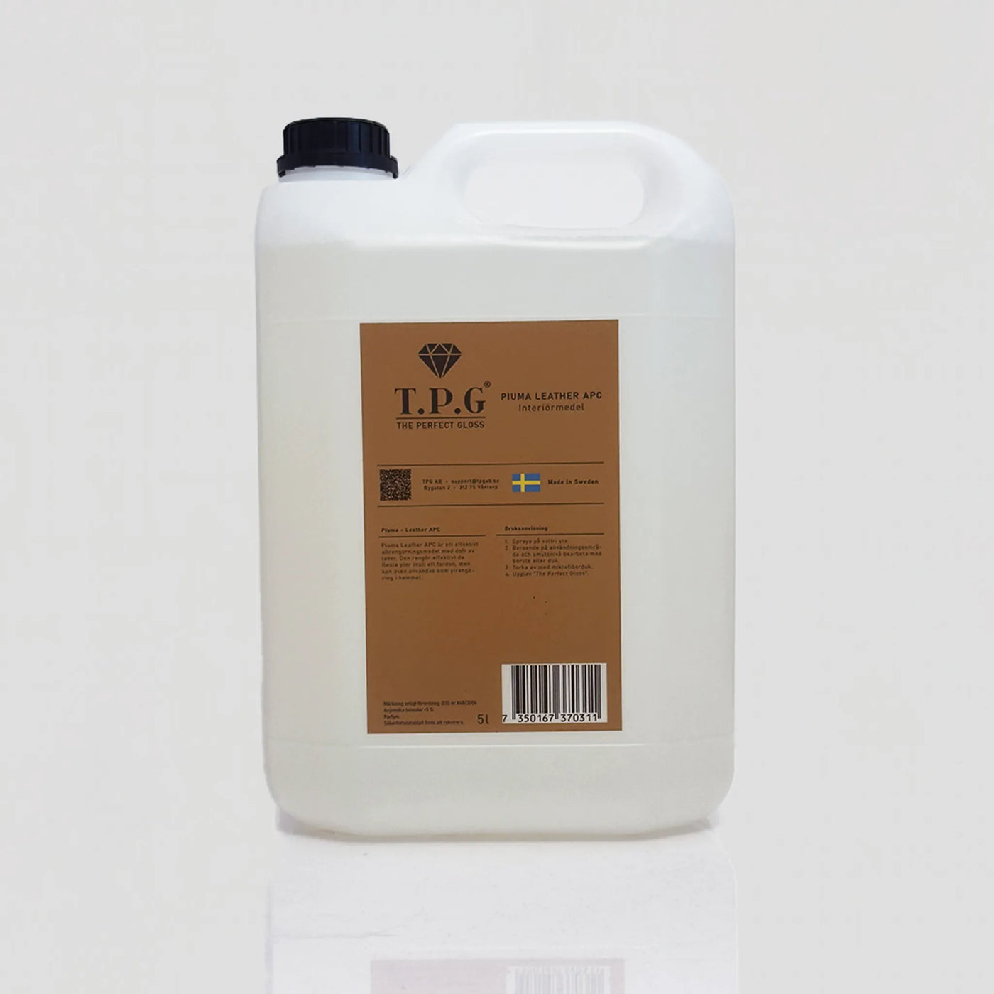 TPG Piuma Leather - APC Allrengörning 5L